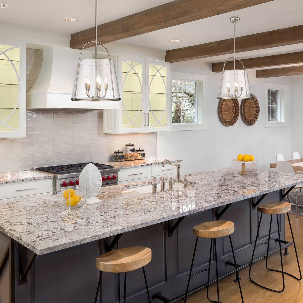 Archis Pendant Light in dining room.