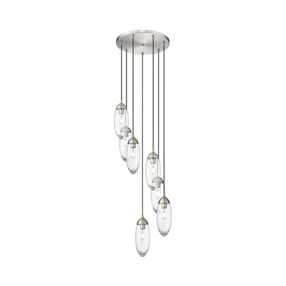 Arden Chandelier in Brushed Nickel (7-Light).