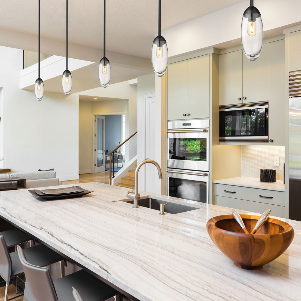 Arden Pendant Light in kitchen.