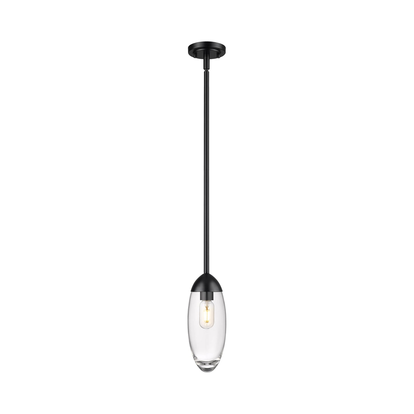 Arden Pendant Light in Matte Black.