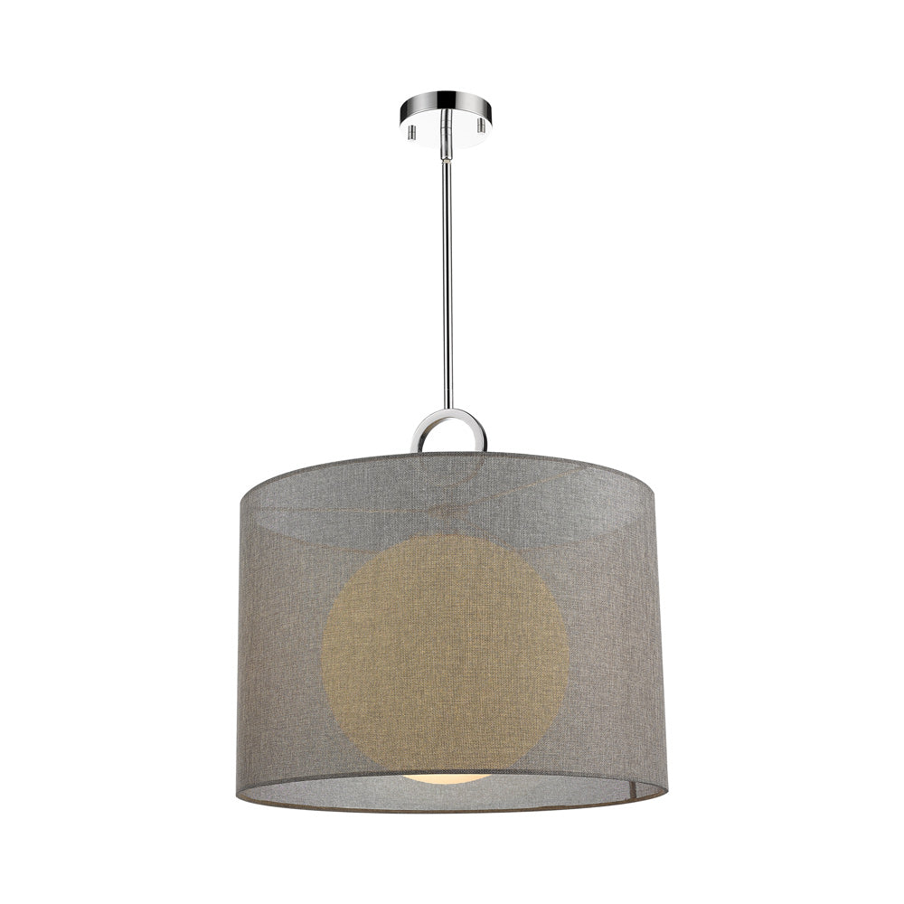 Arosia Pendant Light in Grey (20-Inch).