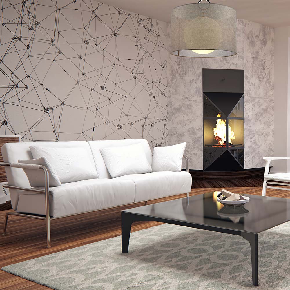 Arosia Pendant Light in living room.