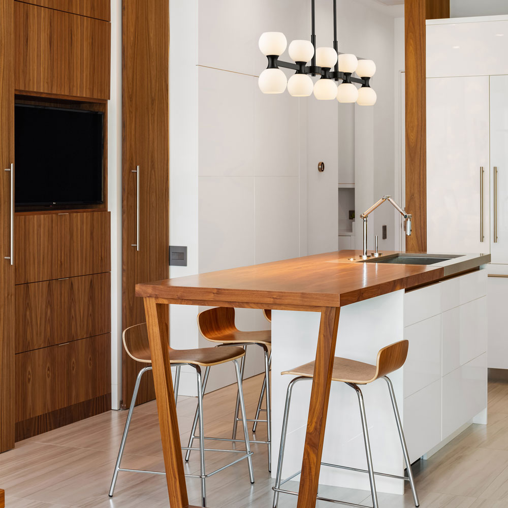 Artemis Island Light in dining room.