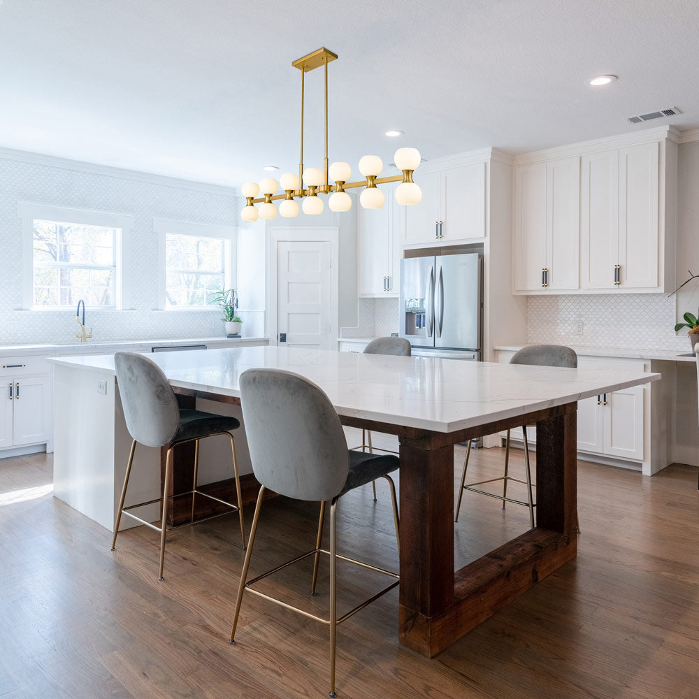 Artemis Island Light in dining room.