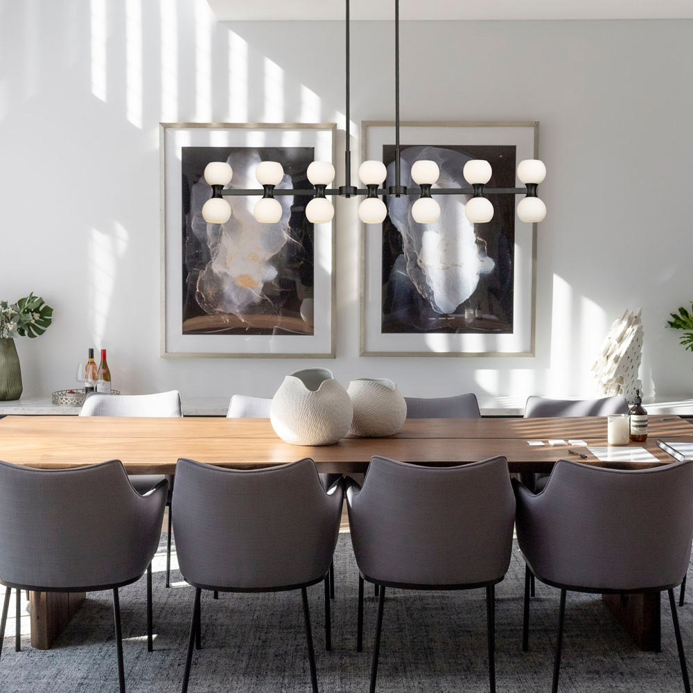Artemis Island Light in dining room.
