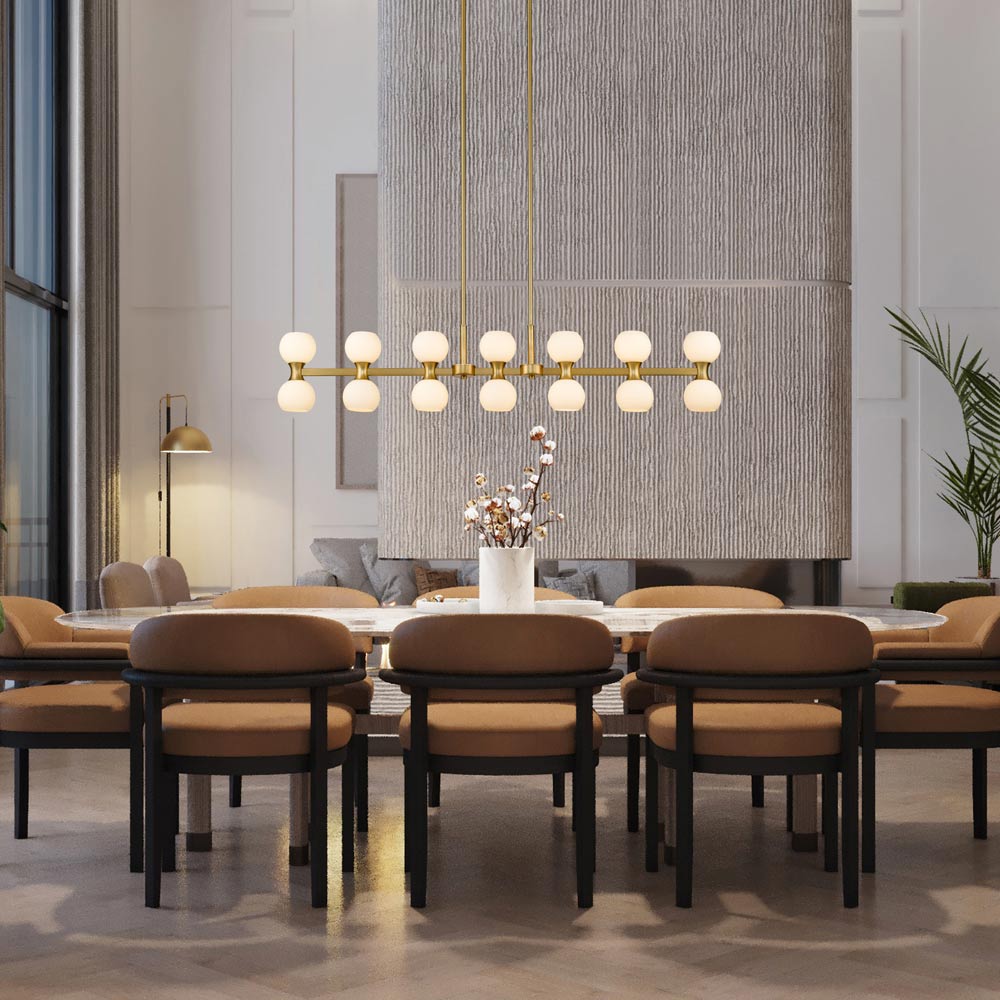 Artemis Island Light in dining room.