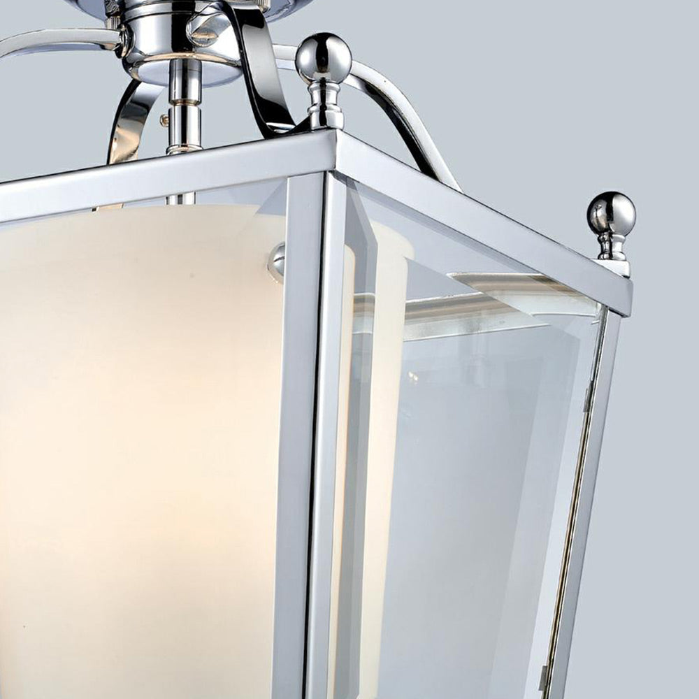 Ashbury Semi Flush Mount Ceiling Light in Detail.