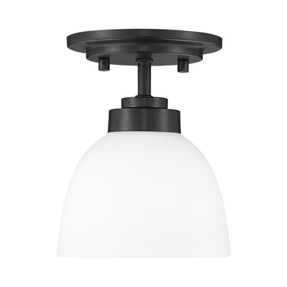 Ashton Semi-Flush Mount Ceiling Light in Detail.