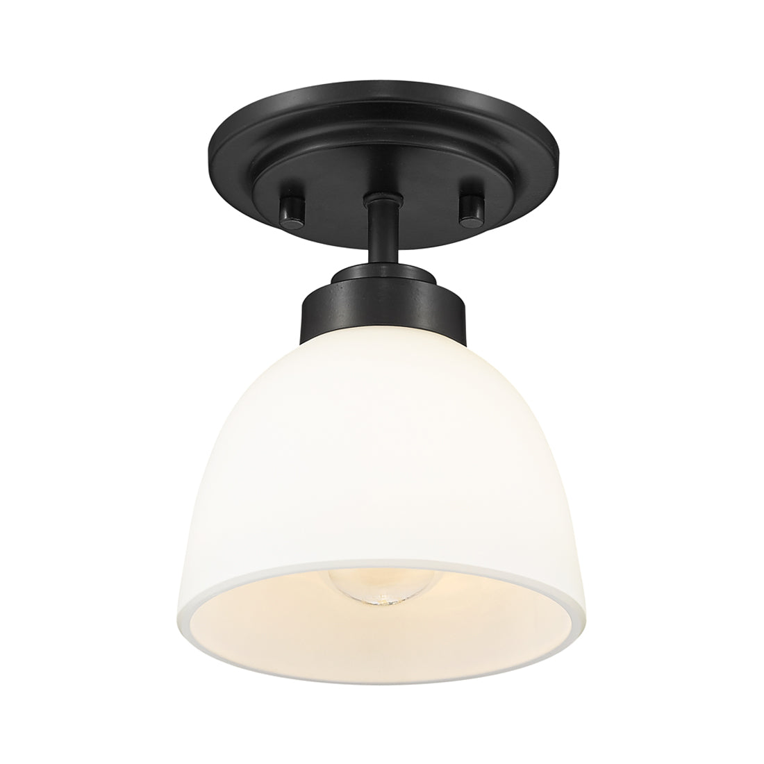 Ashton Semi-Flush Mount Ceiling Light in Detail.