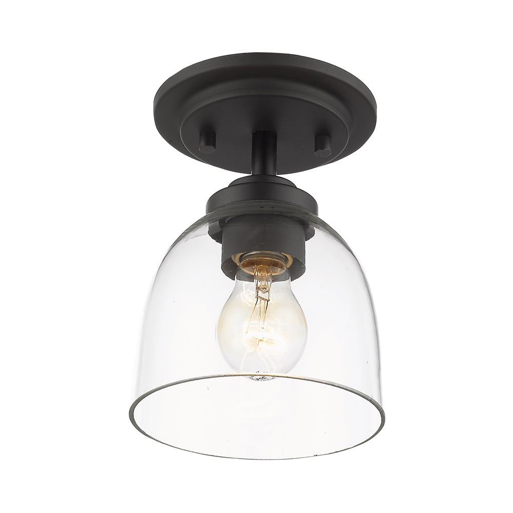 Ashton Semi-Flush Mount Ceiling Light in Detail.