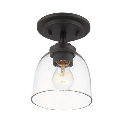 Ashton Semi-Flush Mount Ceiling Light in Detail.