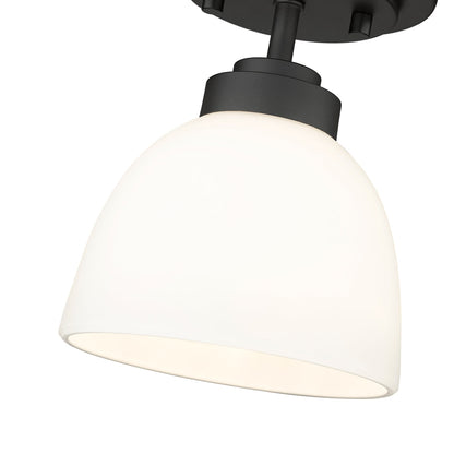Ashton Semi-Flush Mount Ceiling Light in Detail.