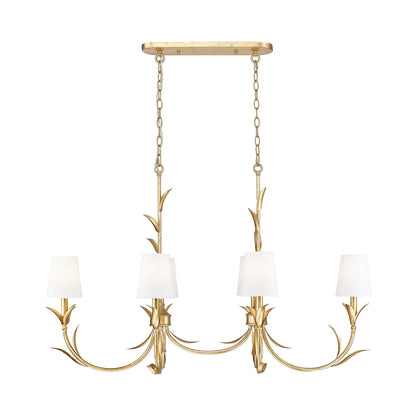 Aslin Linear Chandelier in Detail.