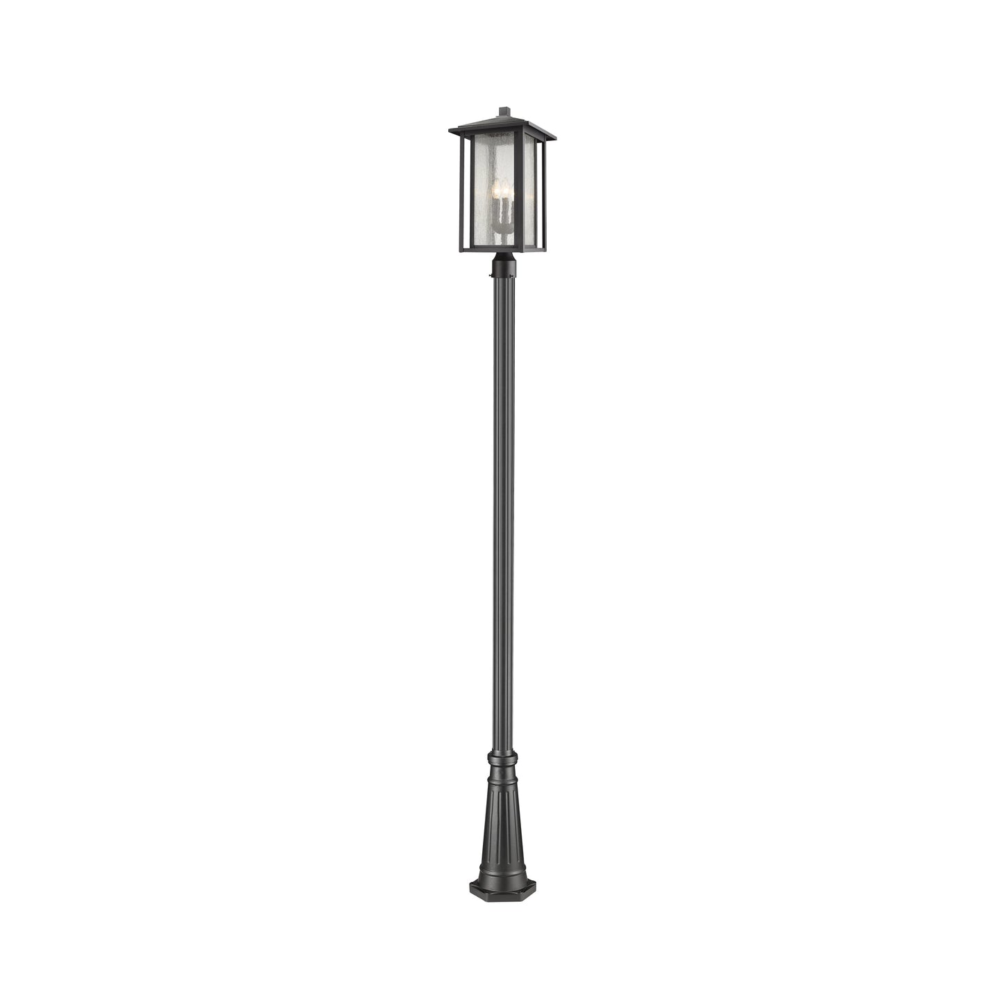 Aspen 519 Outdoor Post Light in Black.