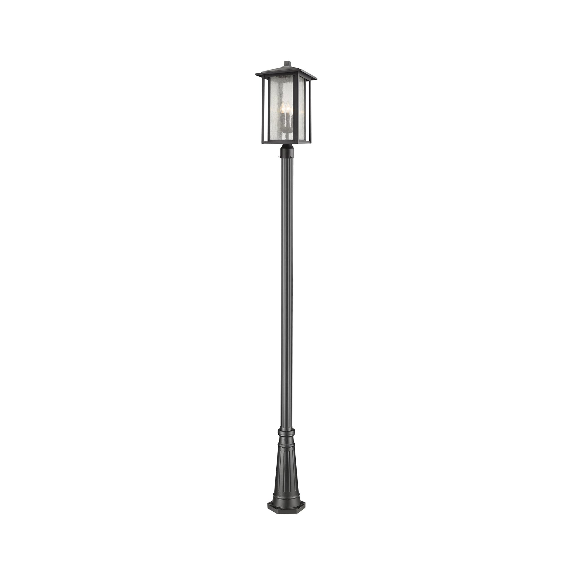 Aspen 519 Outdoor Post Light in Black.