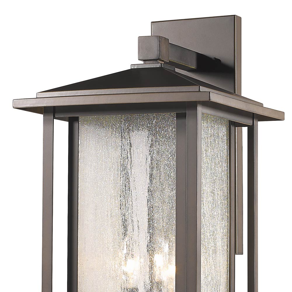 Aspen Outdoor Wall Light in Detail.