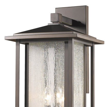 Aspen Outdoor Wall Light in Detail.