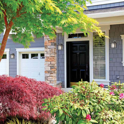 Aspen Outdoor Wall Light in Outside Area.