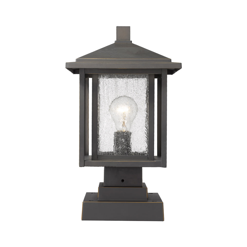 Aspen Square Outdoor Pier Mount in Detail.