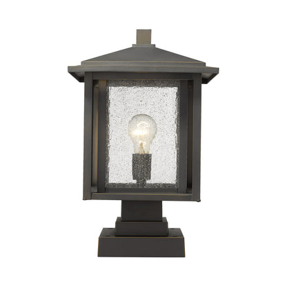 Aspen Square Outdoor Pier Mount in Detail.