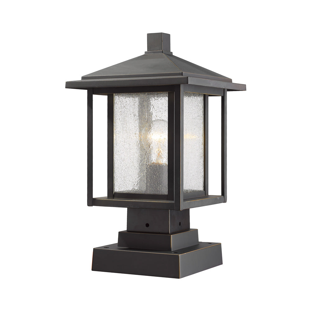 Aspen Square Outdoor Pier Mount in Detail.