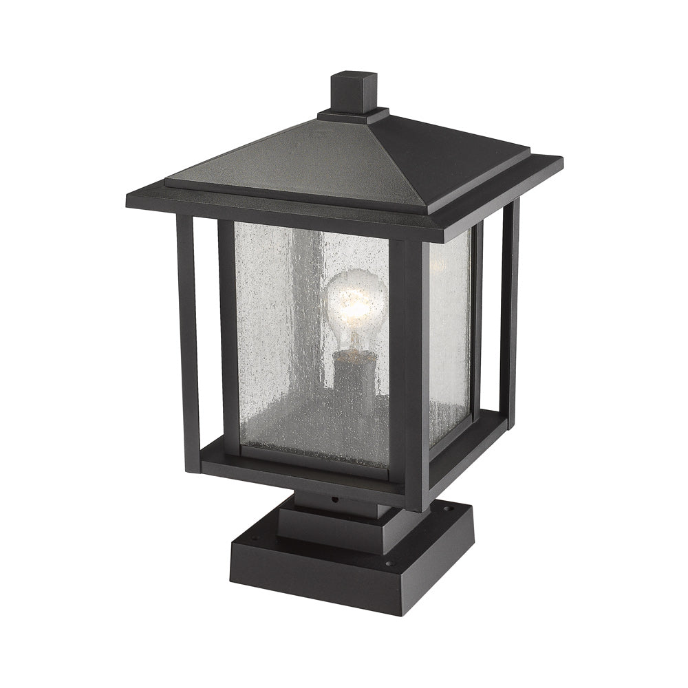 Aspen Square Outdoor Pier Mount in Detail.