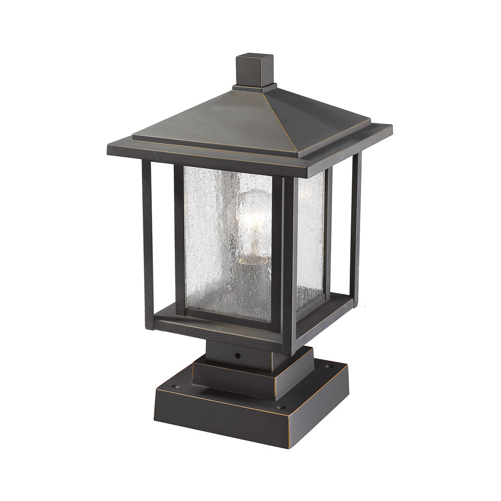 Aspen Square Outdoor Pier Mount in Detail.