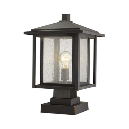 Aspen Square Outdoor Pier Mount in Detail.