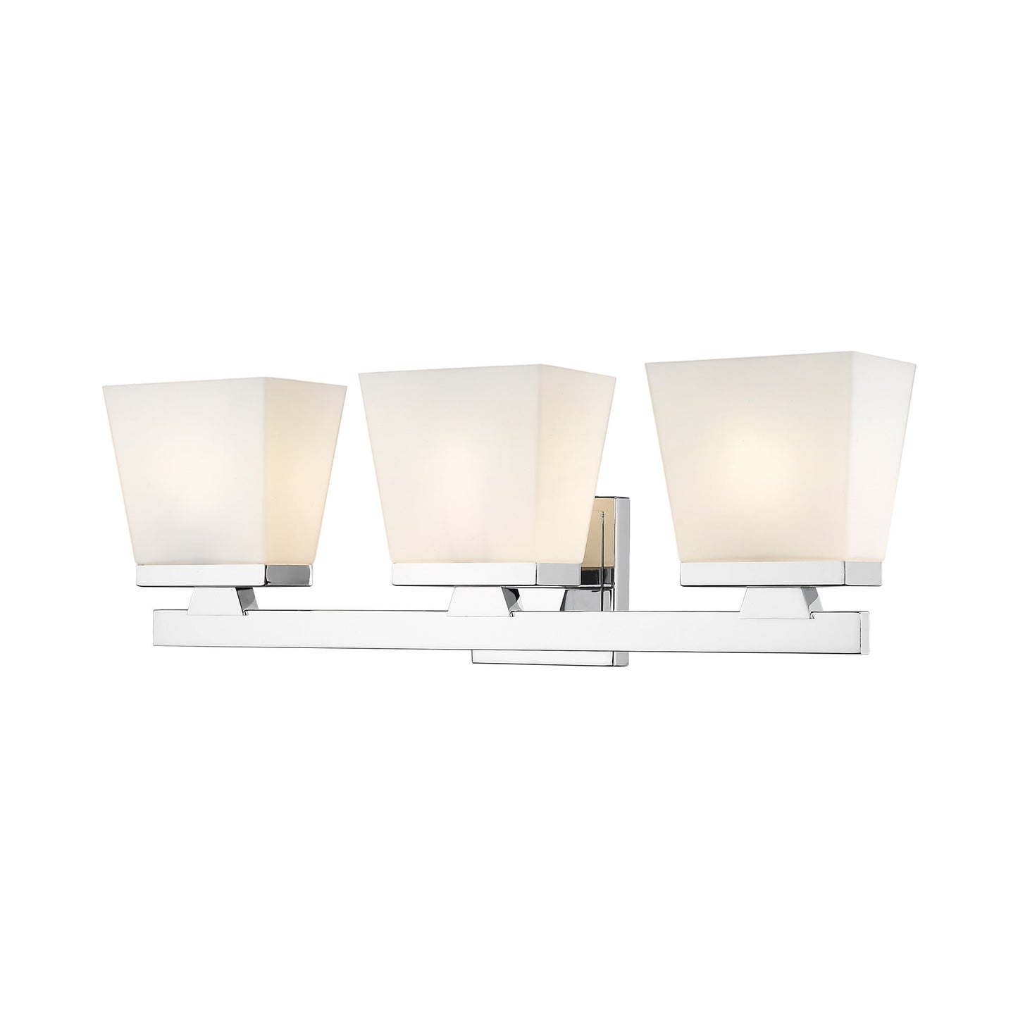 Astor Bath Vanity Light in Chrome (3-Light/Etched Opal).