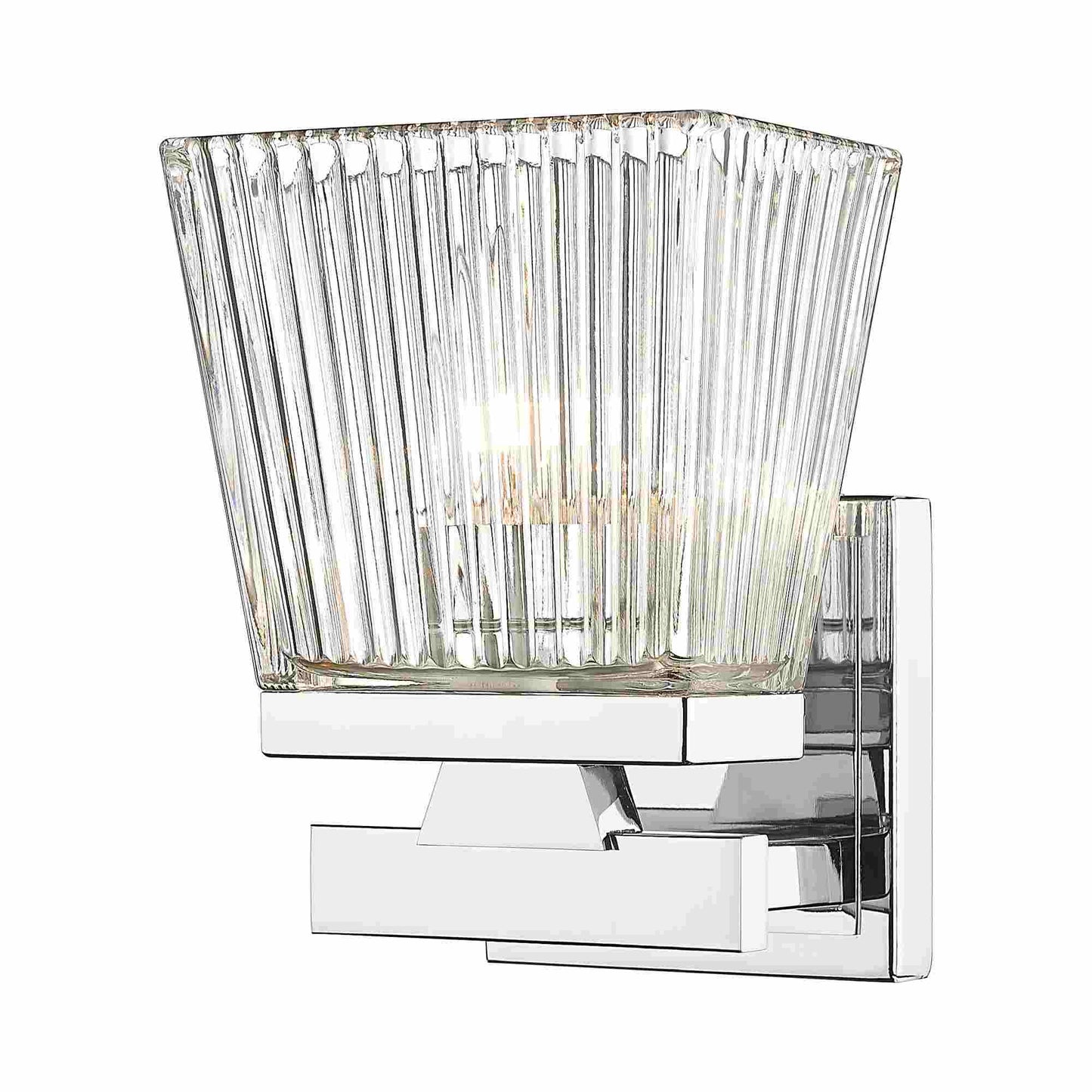 Astor Bath Wall Light in Chrome (Clear).