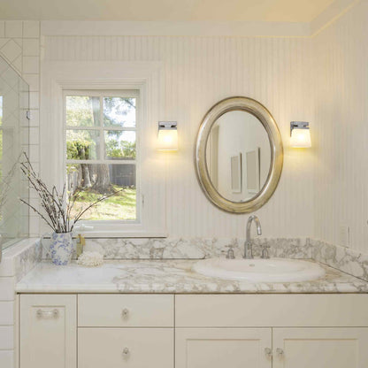 Astor Bath Wall Light in bathroom.