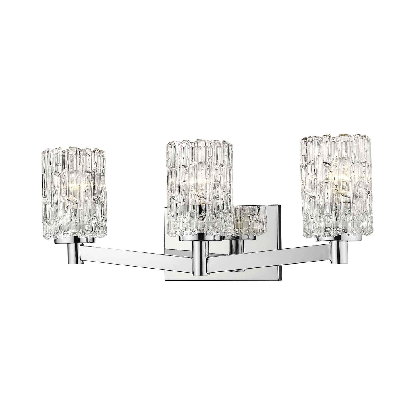 Aubrey Bath Vanity Light in Chrome (3-Light).