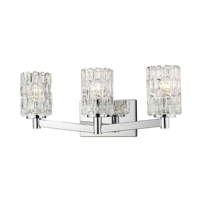 Aubrey Bath Vanity Light in Chrome (3-Light).