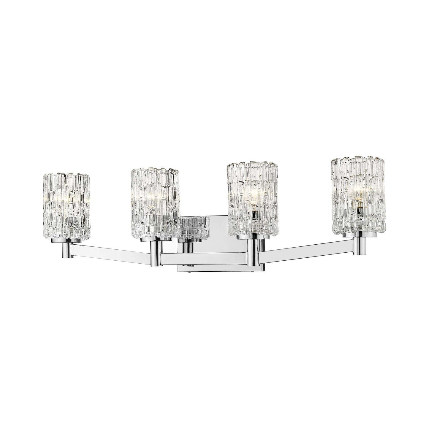 Aubrey Bath Vanity Light in Chrome (4-Light).