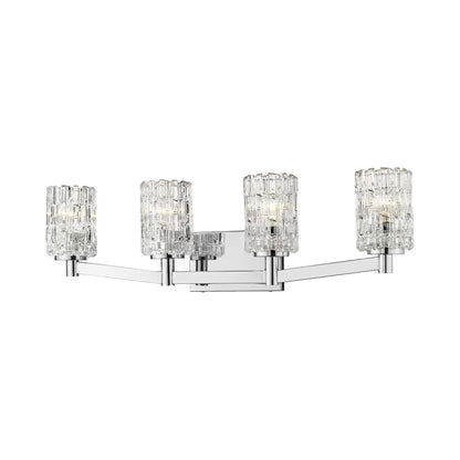 Aubrey Bath Vanity Light in Chrome (4-Light).