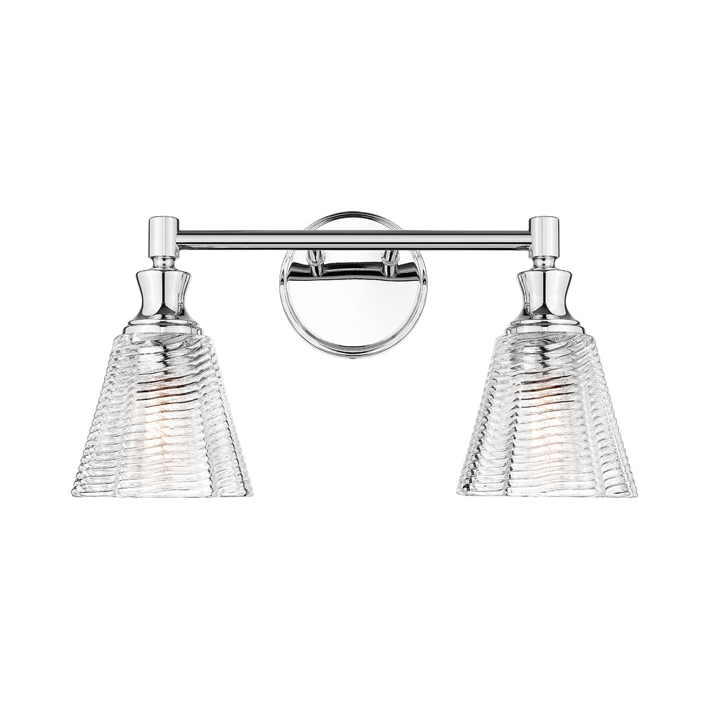 Auden Bath Vanity Light in Chrome (2-Light).
