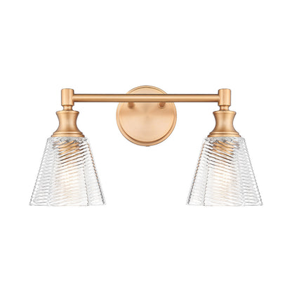 Auden Bath Vanity Light in Modern Gold (2-Light).