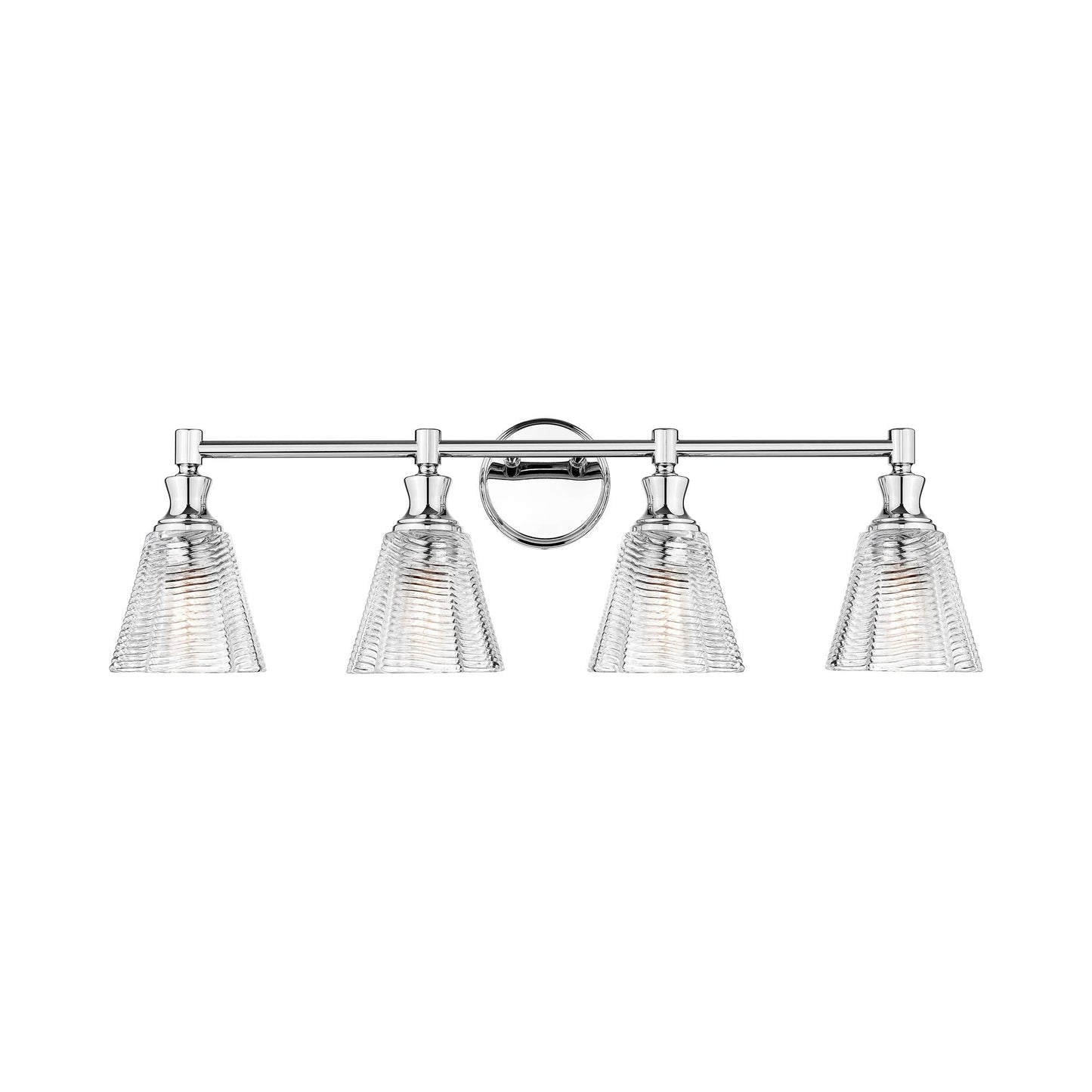 Auden Bath Vanity Light in Chrome (4-Light).