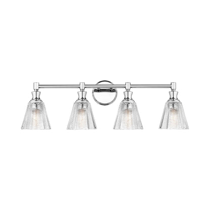 Auden Bath Vanity Light in Chrome (4-Light).