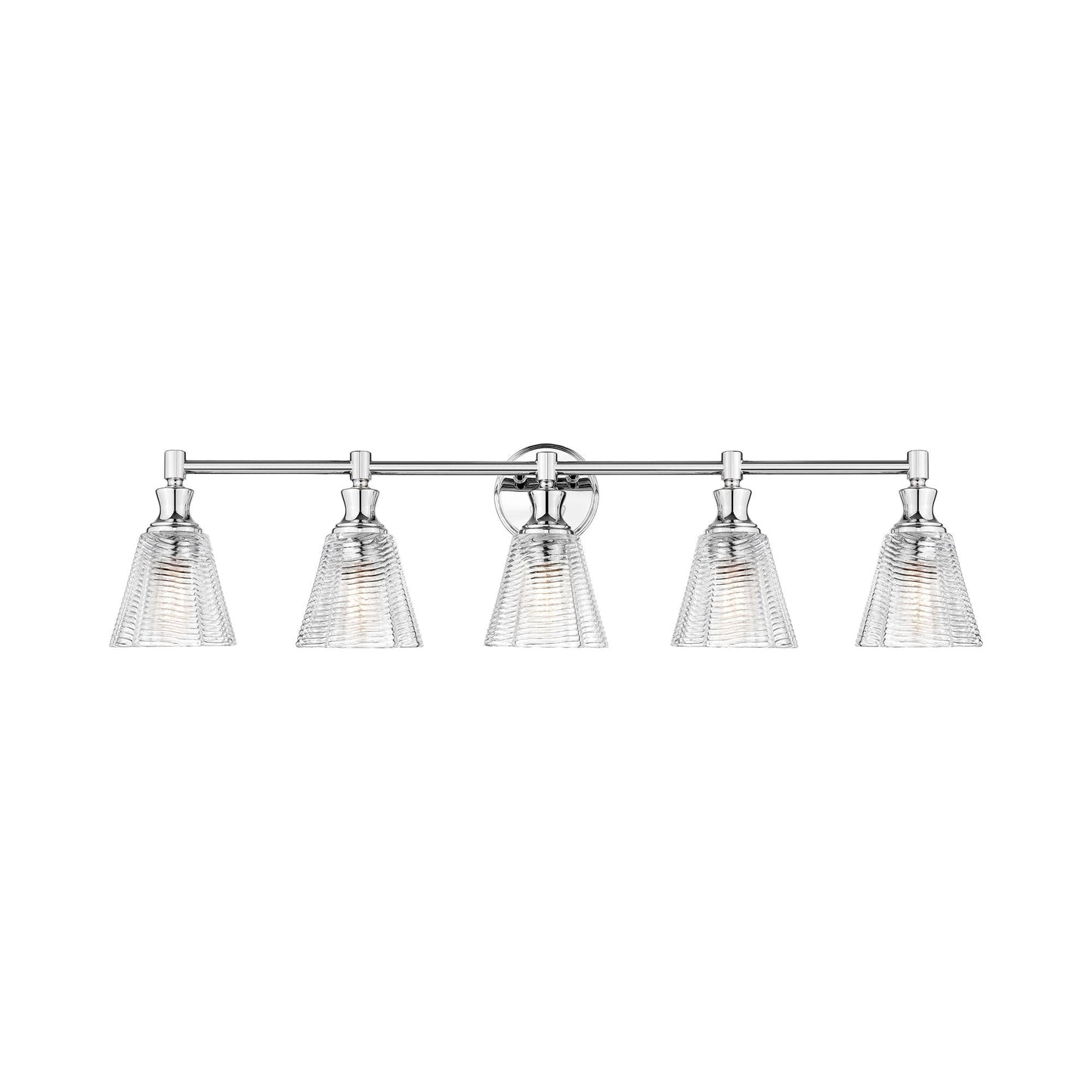 Auden Bath Vanity Light in Chrome (5-Light).