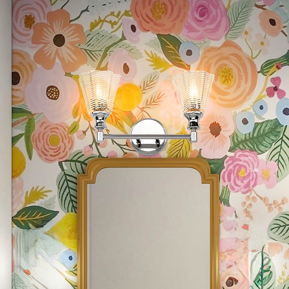 Auden Bath Vanity Light in Detail.