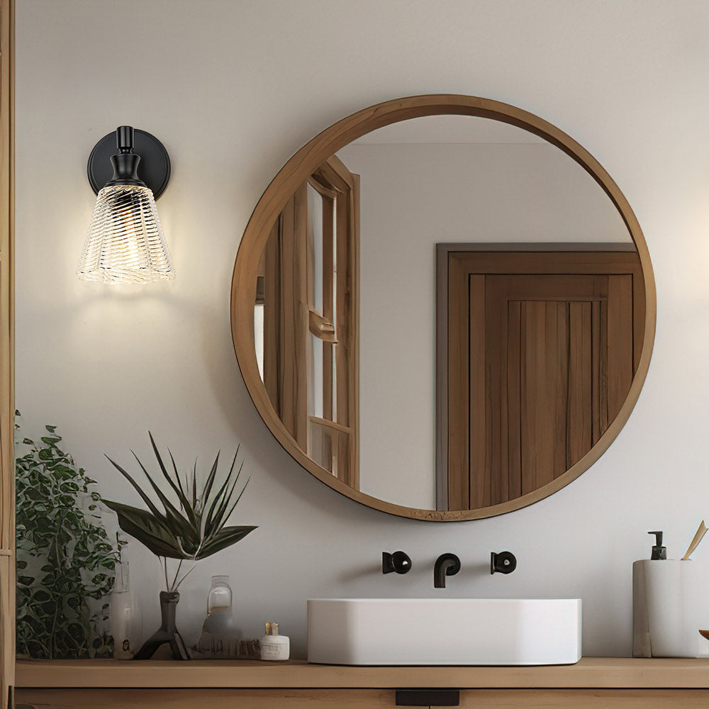 Auden Wall Light in bathroom.