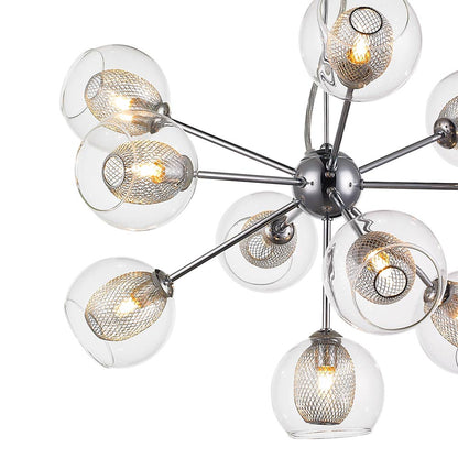 Auge Chandelier in Detail.