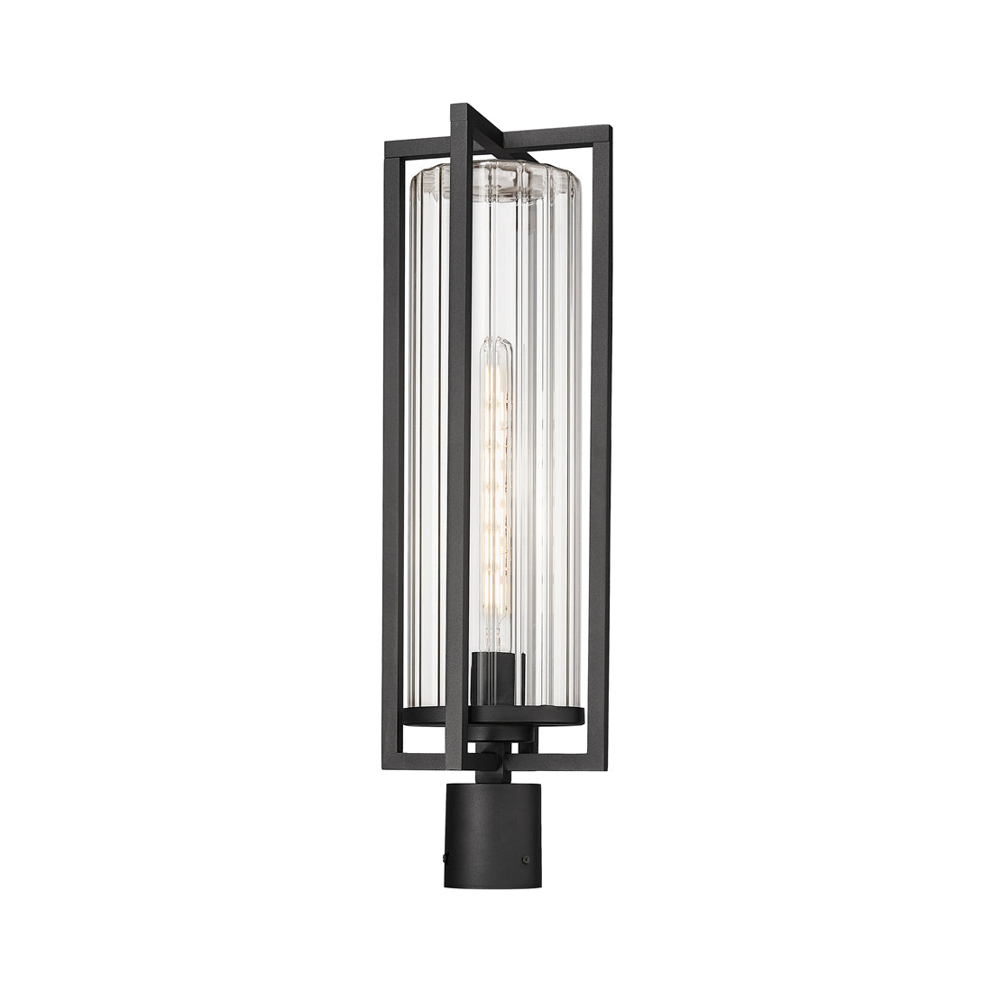 Aura Outdoor Mount Post Light (Round Post Mount).