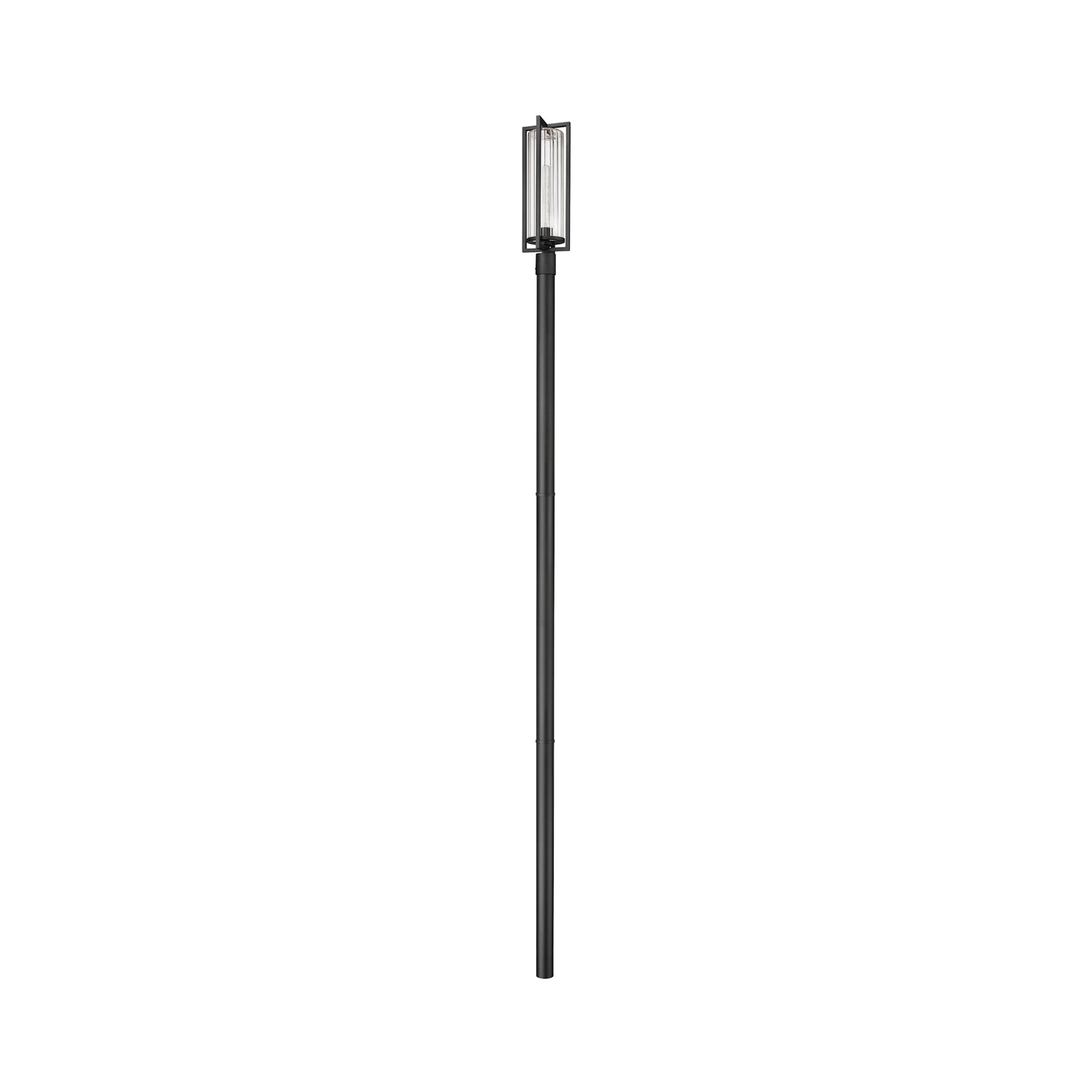 Aura Outdoor Post Light in Detail.