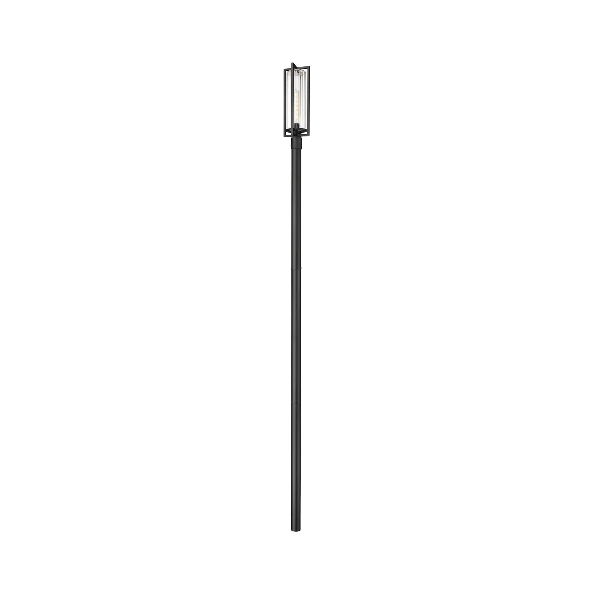 Aura Outdoor Post Light in Detail.
