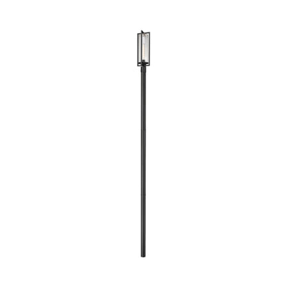 Aura Outdoor Post Light in Detail.