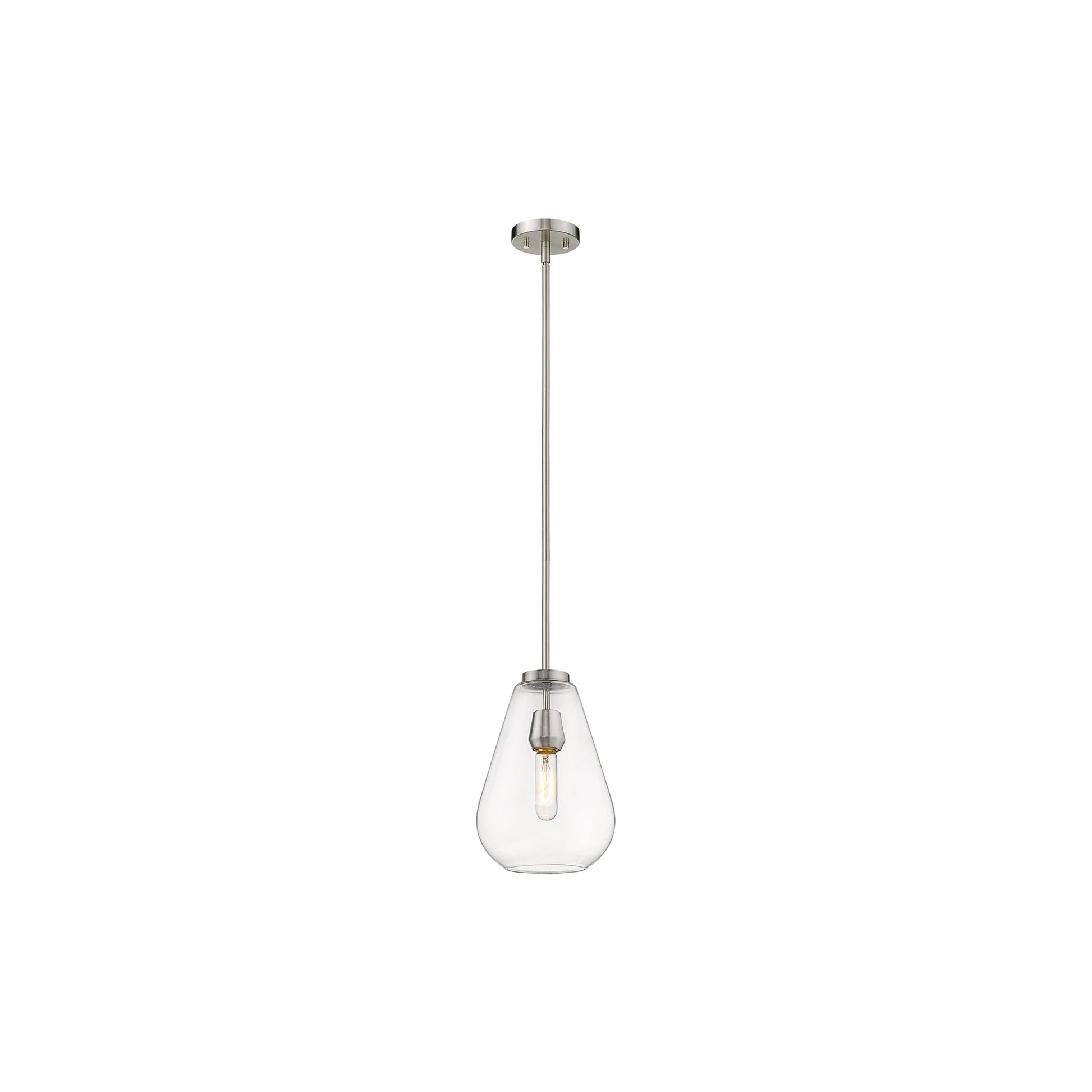 Ayra Pendant Light in Brushed Nickel (Small).