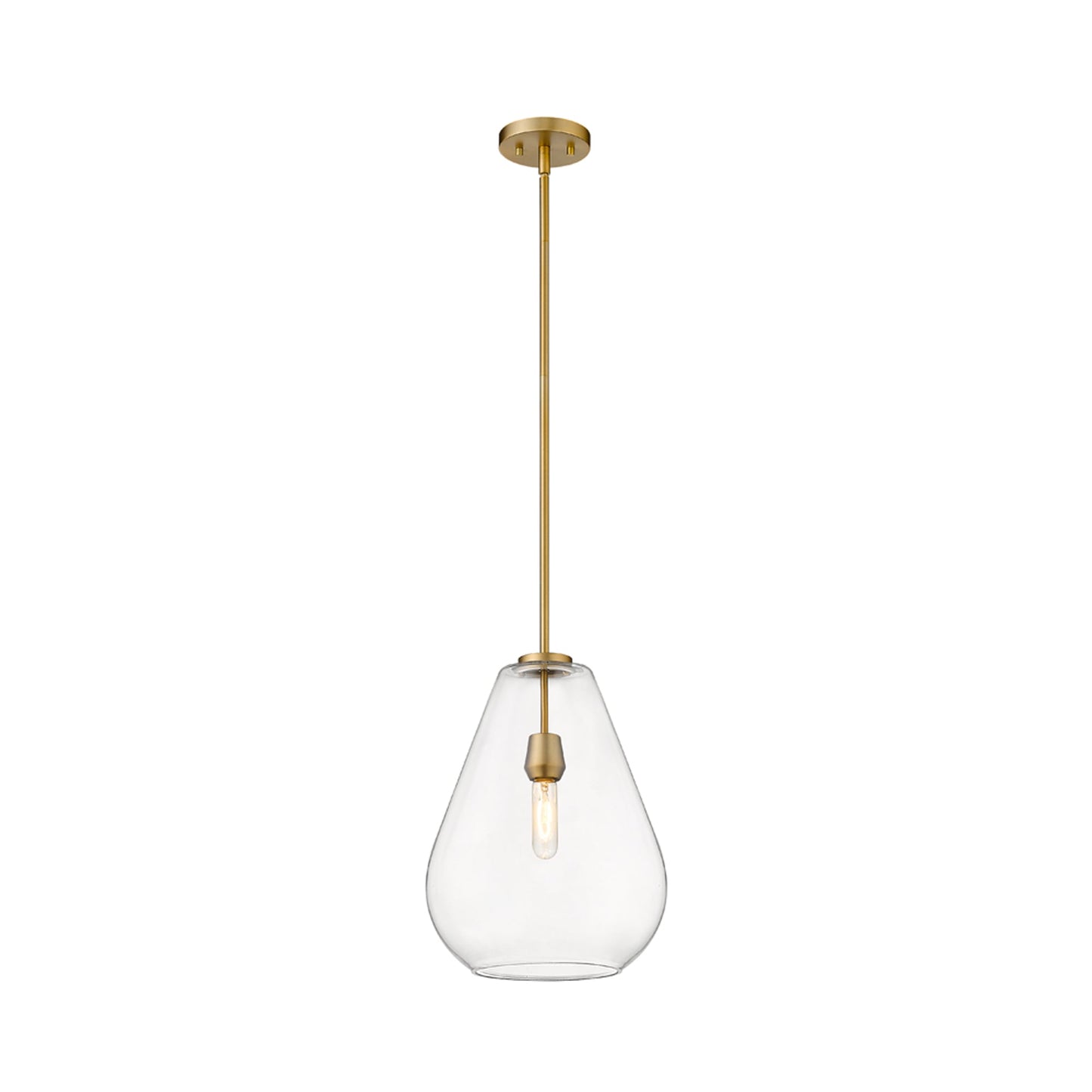 Ayra Pendant Light in Olde Brass (Large).