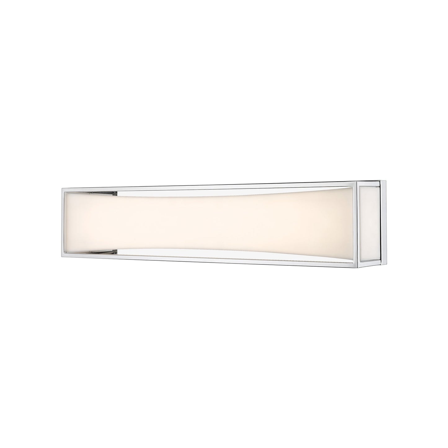 Baden LED Bath Vanity Light in Chrome (24-Inch).